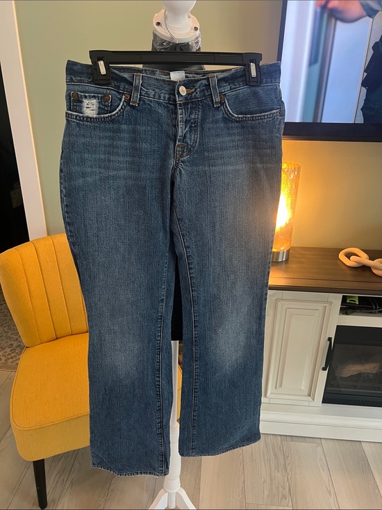 Lucky Brand Denim - Lucky Brand Women's Dark Blue Straight-Leg Jeans